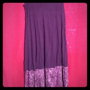 Maternity wrap dress